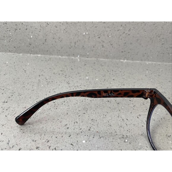 Nicole Miller NM819 Tortoise Frames ONLY round full rim Eyeglasses - Picture 8 of 14